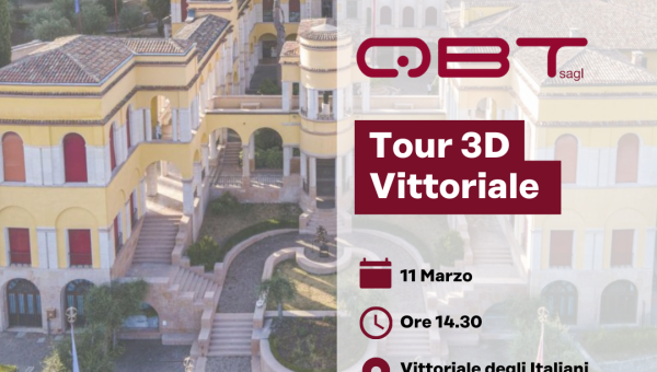 QBT makes the Vittoriale APP!